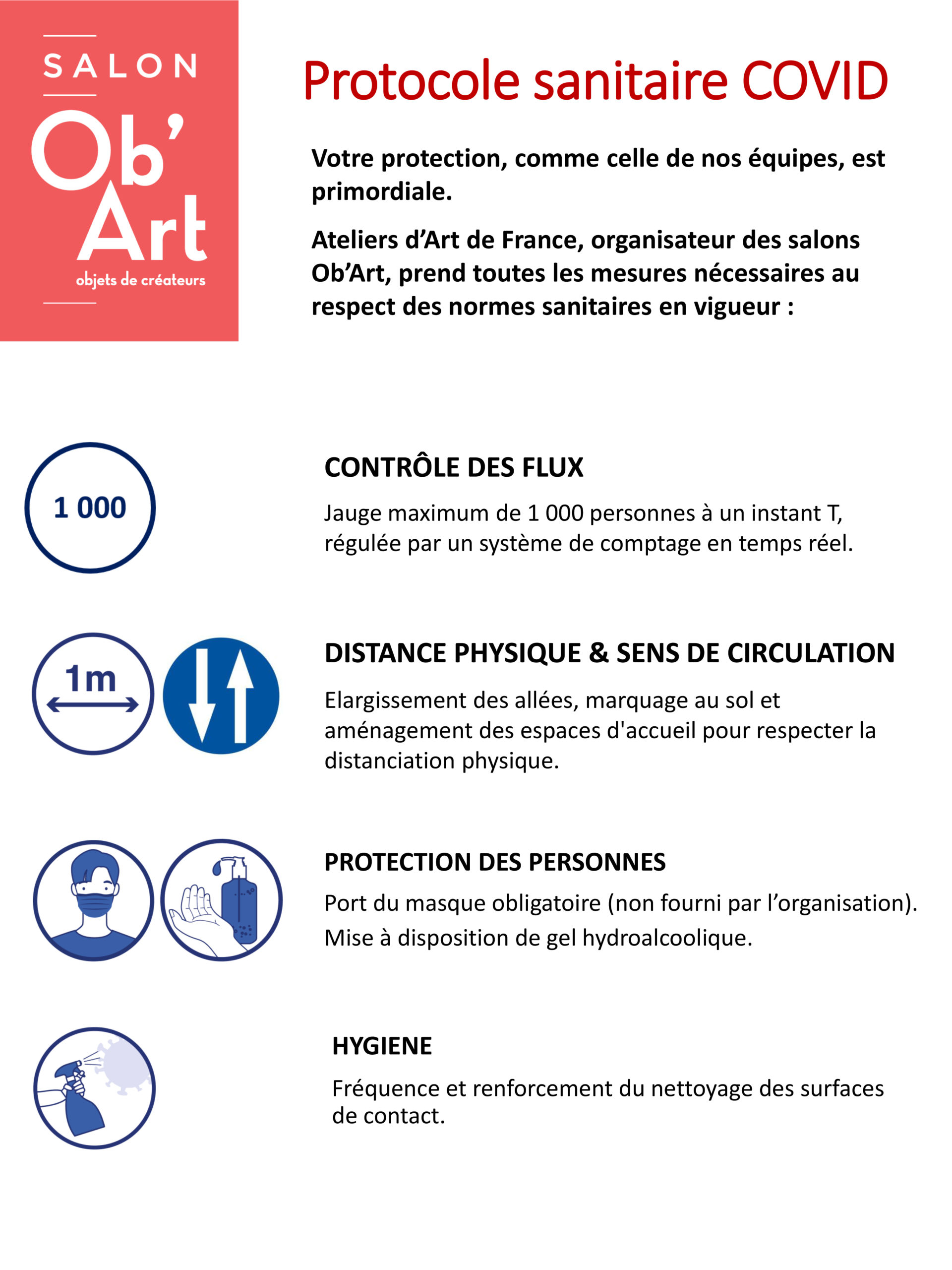 Protocole sanitaire COVID