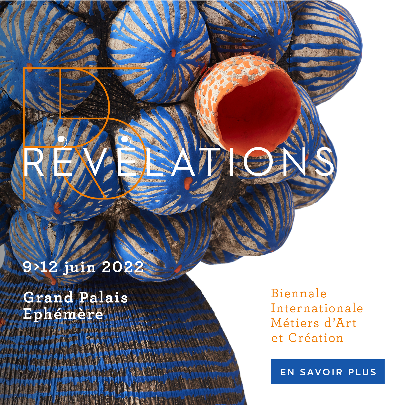 La 5ème édition de Révélations se tient du 9 au 12 juin 2022 au Grand Palais Ephémère