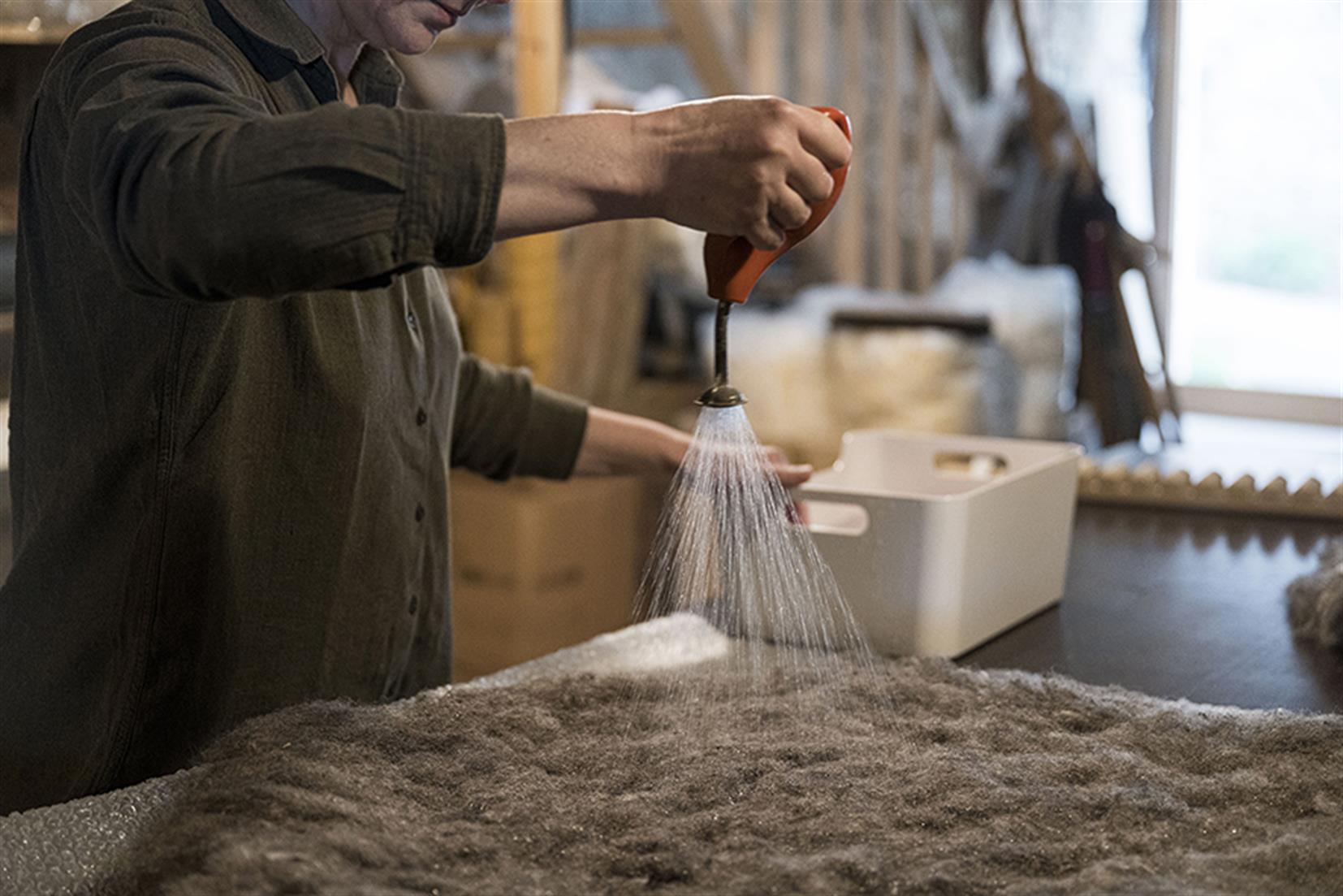 Le travail en feutre de laine remarquable de Ludivine Gerardin