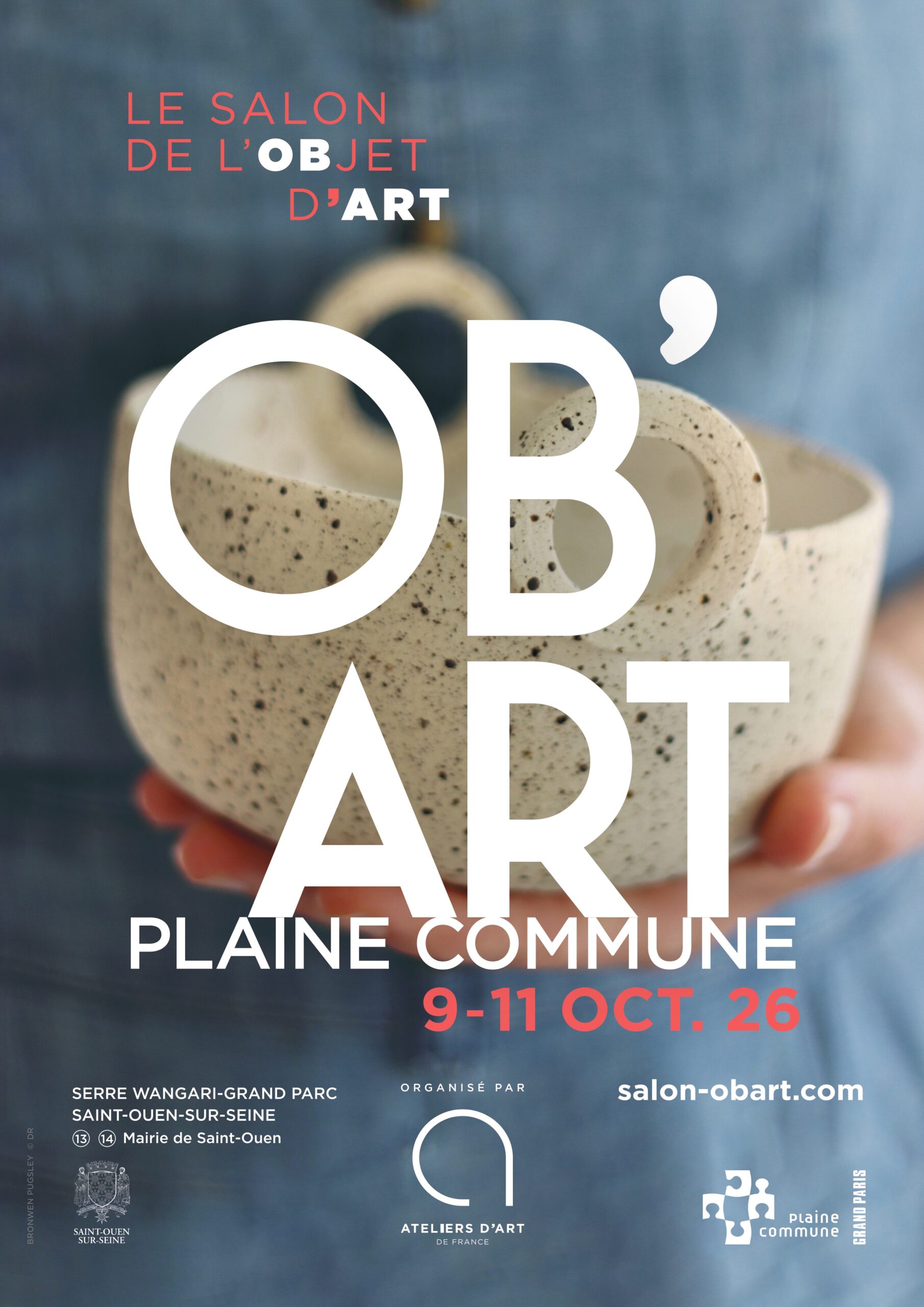 L’affiche du salon Ob’Art Plaine Commune 2026